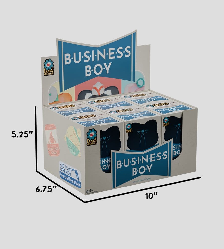 Business Boy présentoir Blind Box figurines mini S1 8 cm (6)