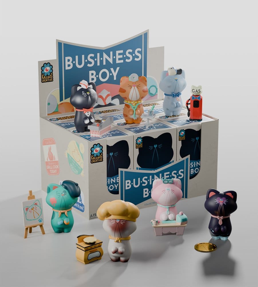 Business Boy présentoir Blind Box figurines mini S1 8 cm (6)