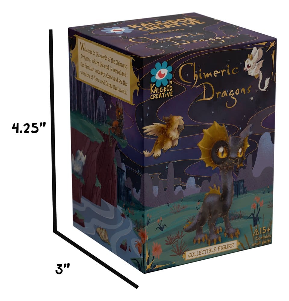 Chimeric Dragons présentoir Blind Box figurines mini S1 8 cm (6)