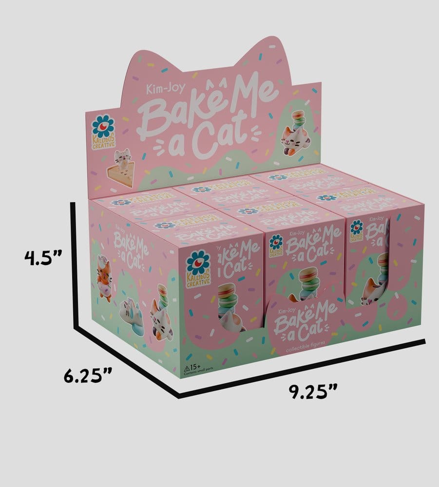Bake Me a Cat présentoir Blind Box figurines mini S1 7 cm (6)