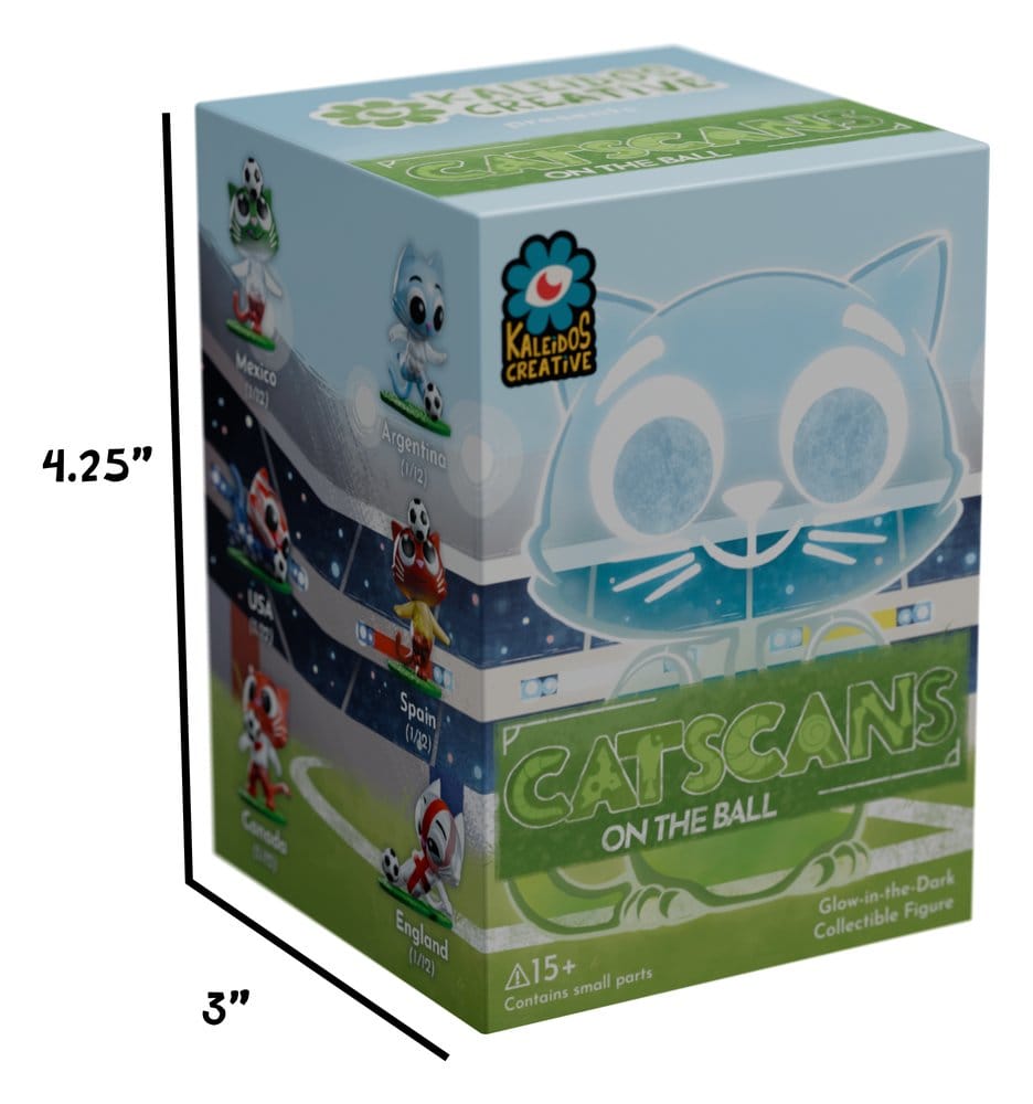 Cat Scans présentoir Blind Box figurines mini S3 - On the Ball 6 cm (12)