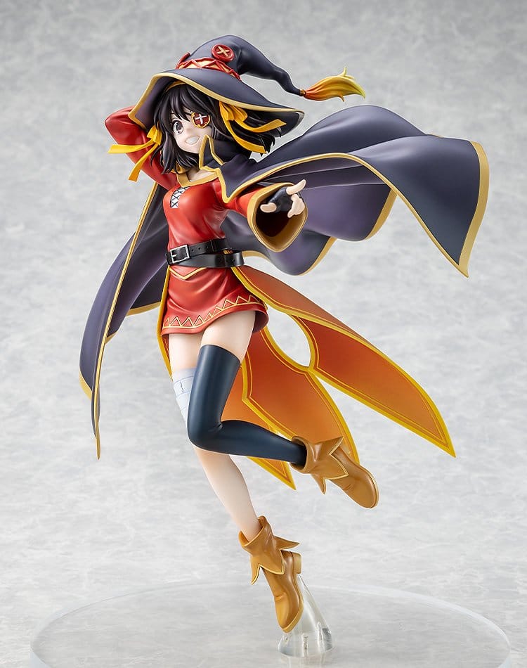Konosuba x Haruhi Suzumiya figurine PVC 1/7 Haruhi Suzumiya Megumin Collaboration Ver. Illustration by Noizi Ito 25 cm