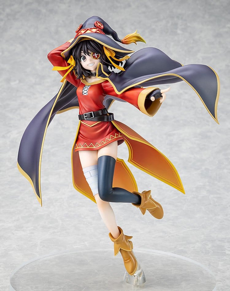 Konosuba x Haruhi Suzumiya figurine PVC 1/7 Haruhi Suzumiya Megumin Collaboration Ver. Illustration by Noizi Ito 25 cm