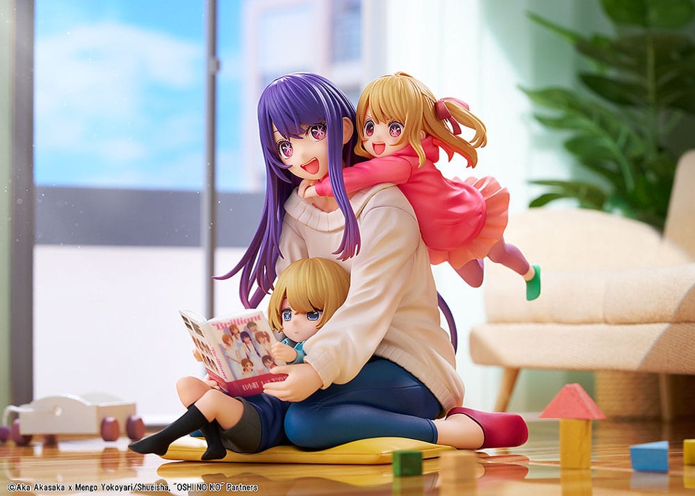 Oshi no Ko statuette PVC 1/8 Ai, Aqua & Ruby Mother and Children 10 cm