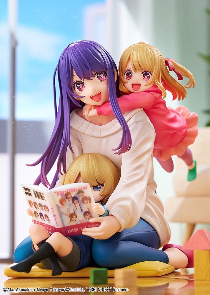 Oshi no Ko statuette PVC 1/8 Ai, Aqua & Ruby Mother and Children 10 cm