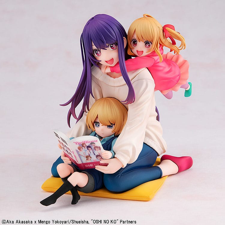Oshi no Ko statuette PVC 1/8 Ai, Aqua & Ruby Mother and Children 10 cm