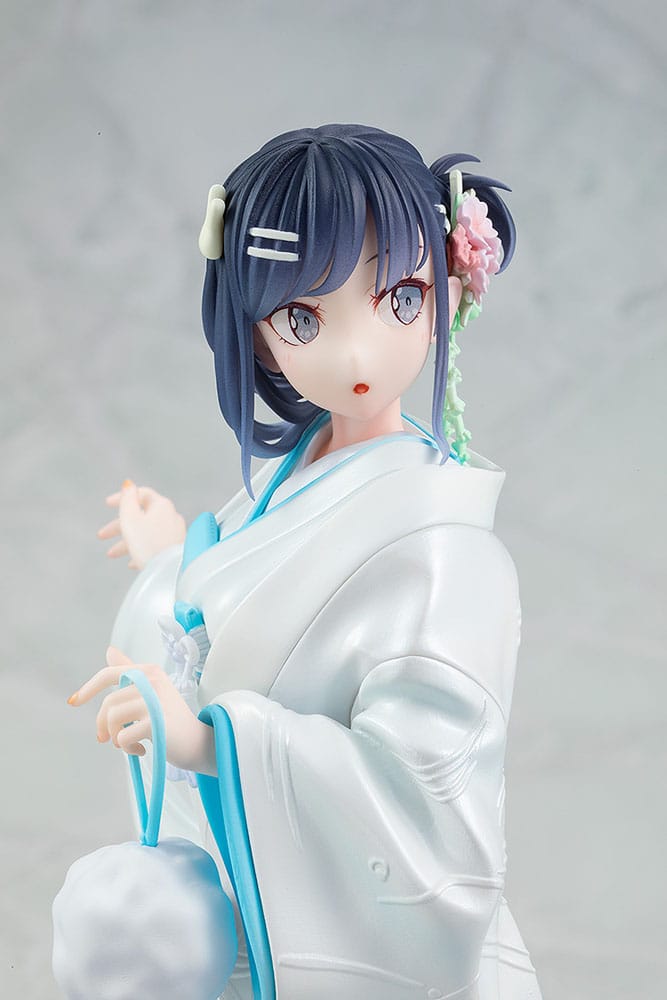 Rascal Does Not Dream of a Bunny Girl Senpai statuette 1/7 Mai Sakurajima White Kimono Ver. 23 cm