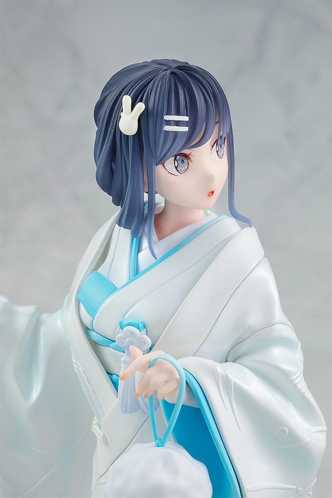 Rascal Does Not Dream of a Bunny Girl Senpai statuette 1/7 Mai Sakurajima White Kimono Ver. 23 cm