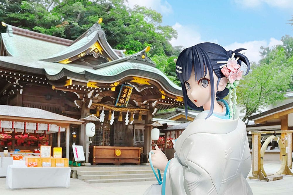Rascal Does Not Dream of a Bunny Girl Senpai statuette 1/7 Mai Sakurajima White Kimono Ver. 23 cm