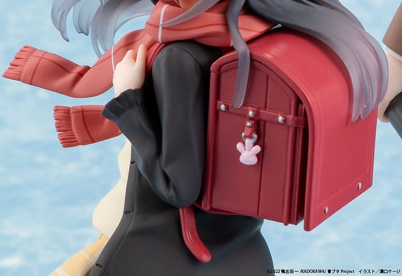 Rascal Does Not Dream of a Knapsack Kid statuette PVC Mai Sakurajima High School Graduation Ver. & Knapsack Kid 19 cm