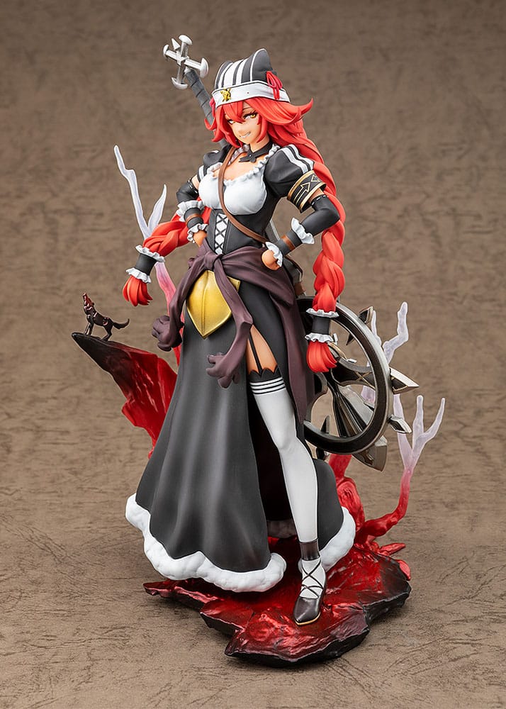 Overlord statuette PVC 1/8 Lupusregina Beta 10th Anniversary so-bin Ver. with Background Parts 22 cm