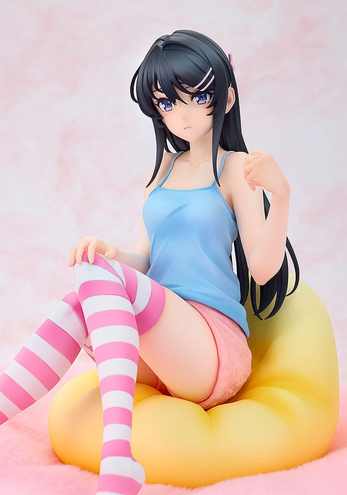Rascal Does Not Dream of a Knapsack Kid statuette PVC 1/7 Mai Sakurajima Hoodie Look Rabbit Ears Ver. 18 cm