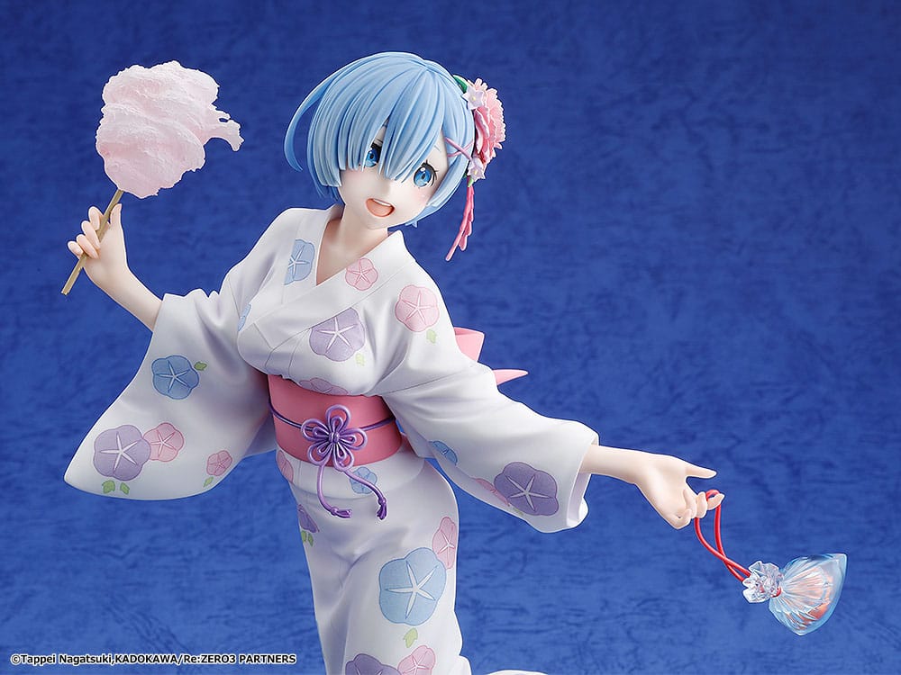 Re:ZERO -Starting Life in Another World- statuette PVC 1/8 Rem Yukata Ver. Renewal Package Edition 23 cm