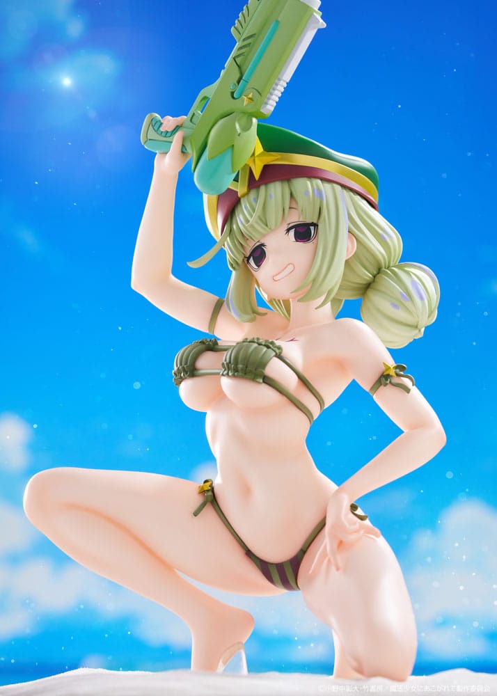 Gushing over Magical Girls statuette 1/6 Leoparde Swimsuit Ver. 22 cm