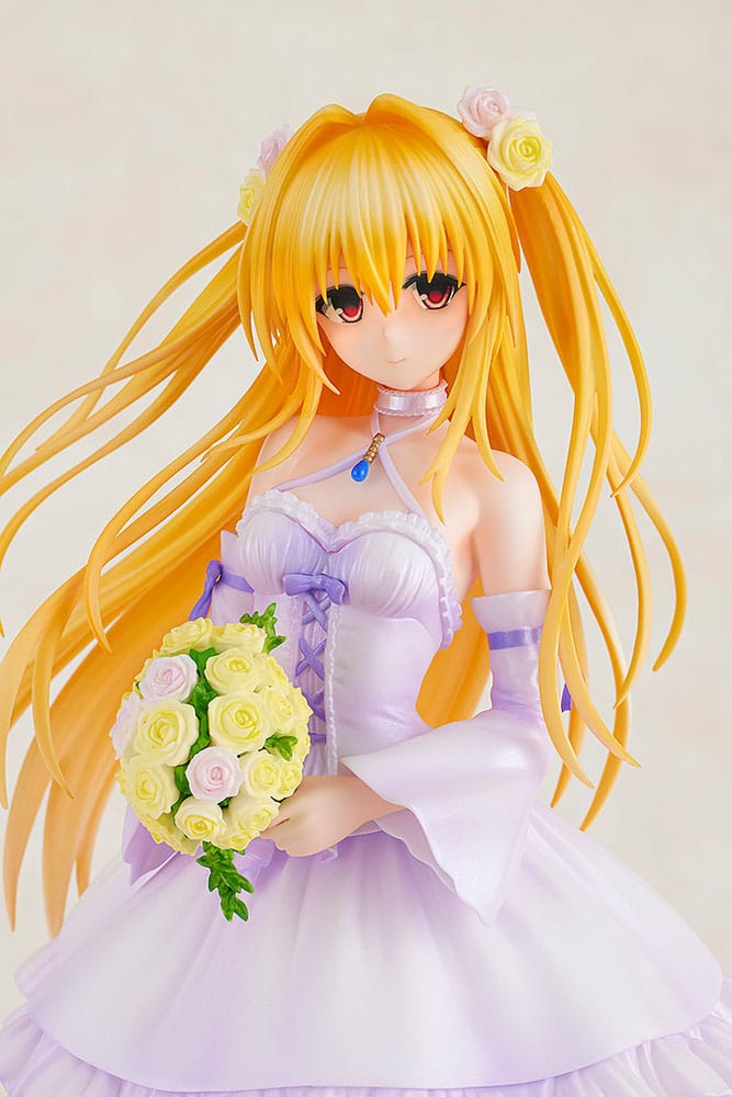 To Love-Ru Darkness statuette PVC 1/7 Golden Darkness Wedding Dress Ver. 23 cm
