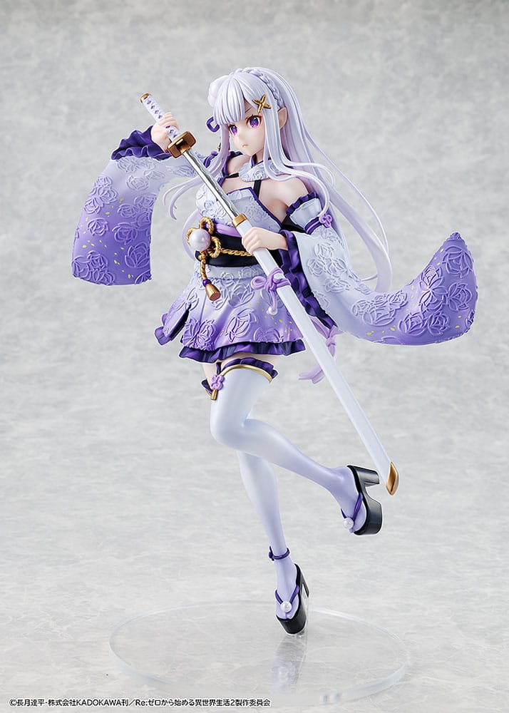 Re:ZERO -Starting Life in Another World- statuette PVC 1/7 Emilia Combat Outfit ver. 24 cm