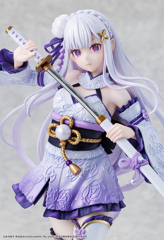 Re:ZERO -Starting Life in Another World- statuette PVC 1/7 Emilia Combat Outfit ver. 24 cm