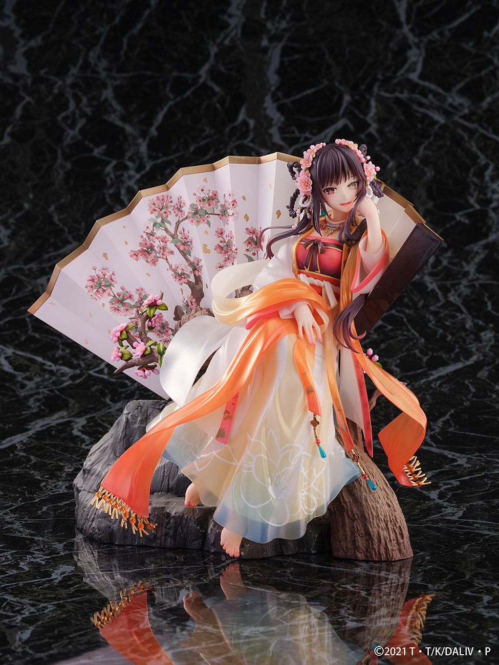 Date A Live statuette 1/7 Kurumi Tokisaki Hanfu Ver. 21 cm