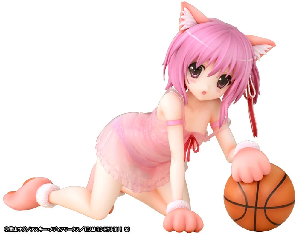Ro-Kyu-Bu: Fast Break! statuette PVC 1/7 Tomoka Minato Kemomimi Lingerie Ver. 18 cm