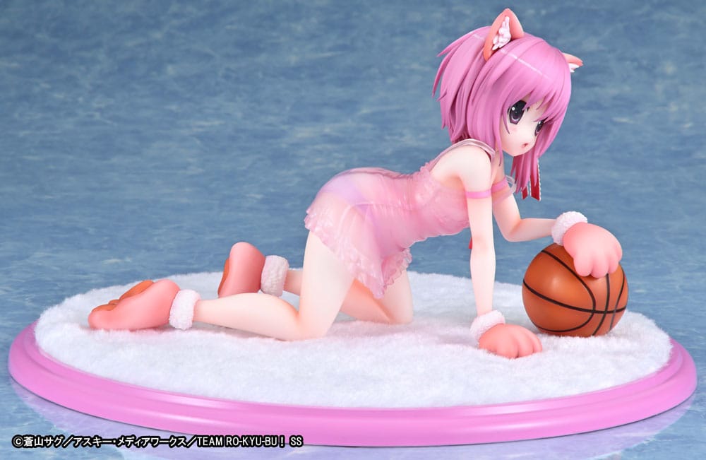 Ro-Kyu-Bu: Fast Break! statuette PVC 1/7 Tomoka Minato Kemomimi Lingerie Ver. 18 cm