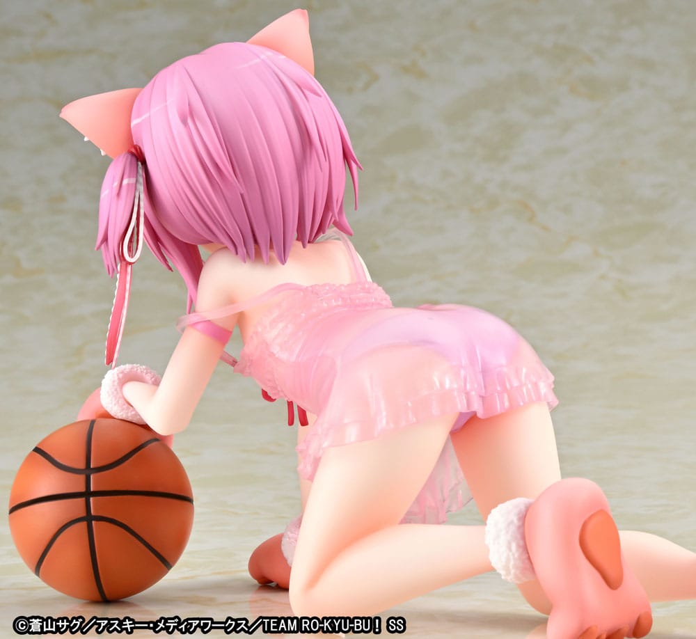 Ro-Kyu-Bu: Fast Break! statuette PVC 1/7 Tomoka Minato Kemomimi Lingerie Ver. 18 cm