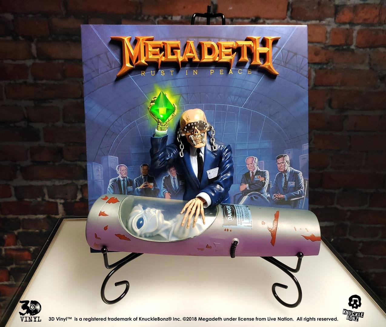 Megadeth statuette 3D Vinyl Rust In Peace 30 cm