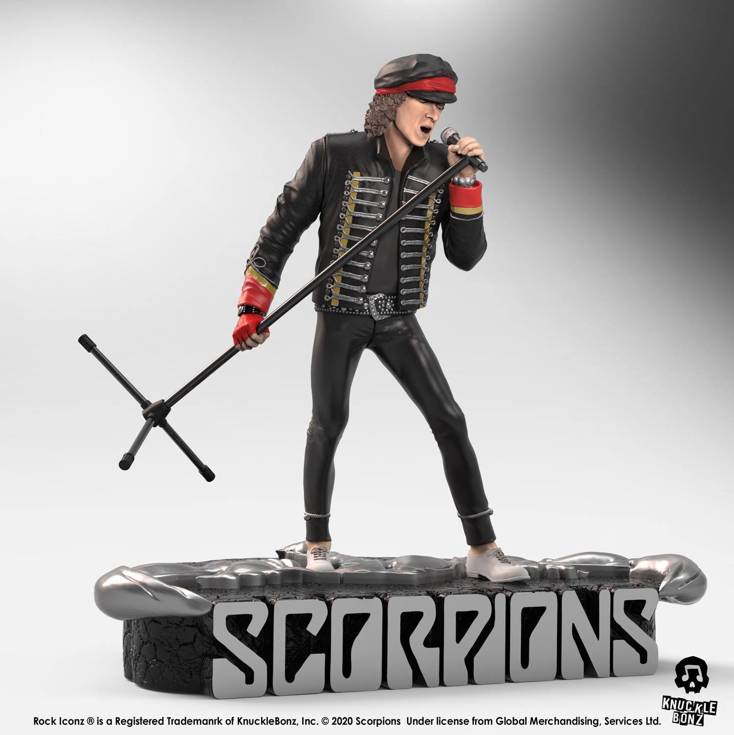 Scorpions statuette Rock Iconz Klaus Meine Limited Edition 22 cm