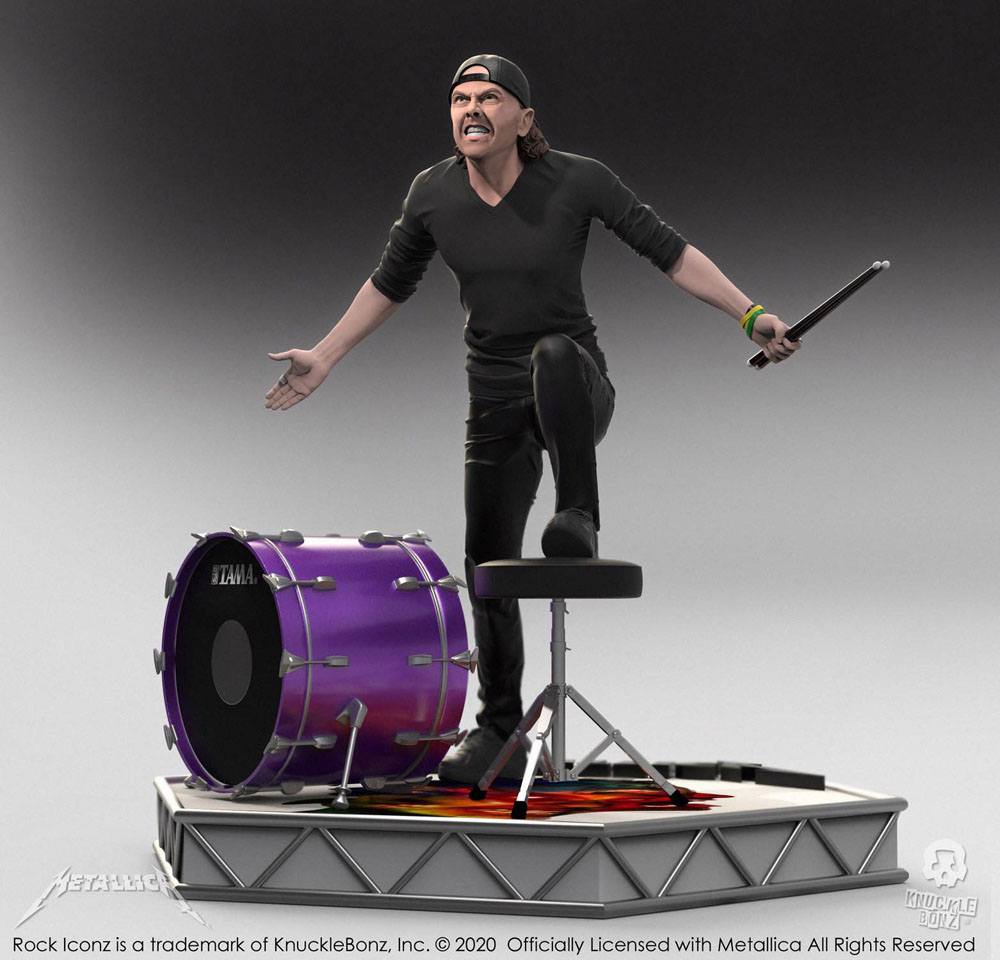 Metallica statuette Rock Iconz Lars Ulrich Limited Edition 22 cm