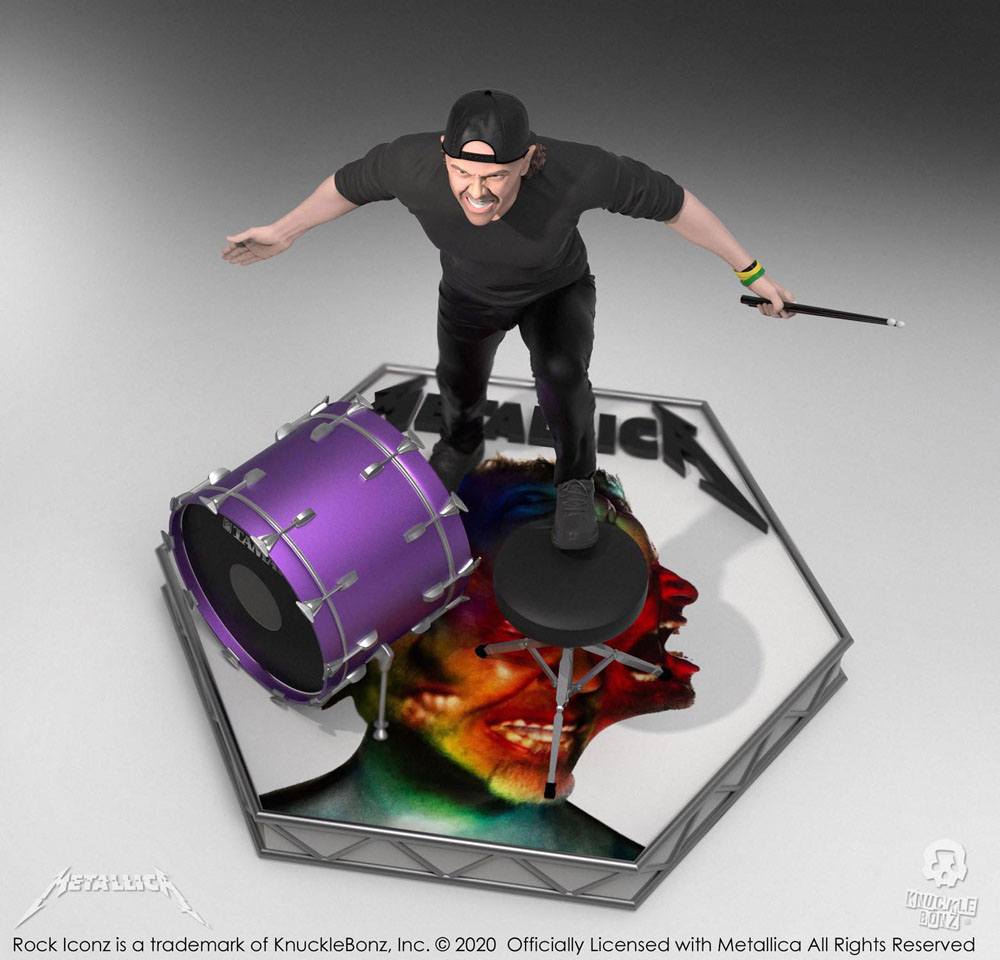 Metallica statuette Rock Iconz Lars Ulrich Limited Edition 22 cm