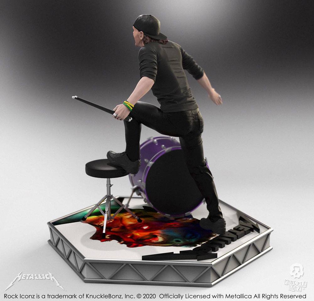 Metallica statuette Rock Iconz Lars Ulrich Limited Edition 22 cm