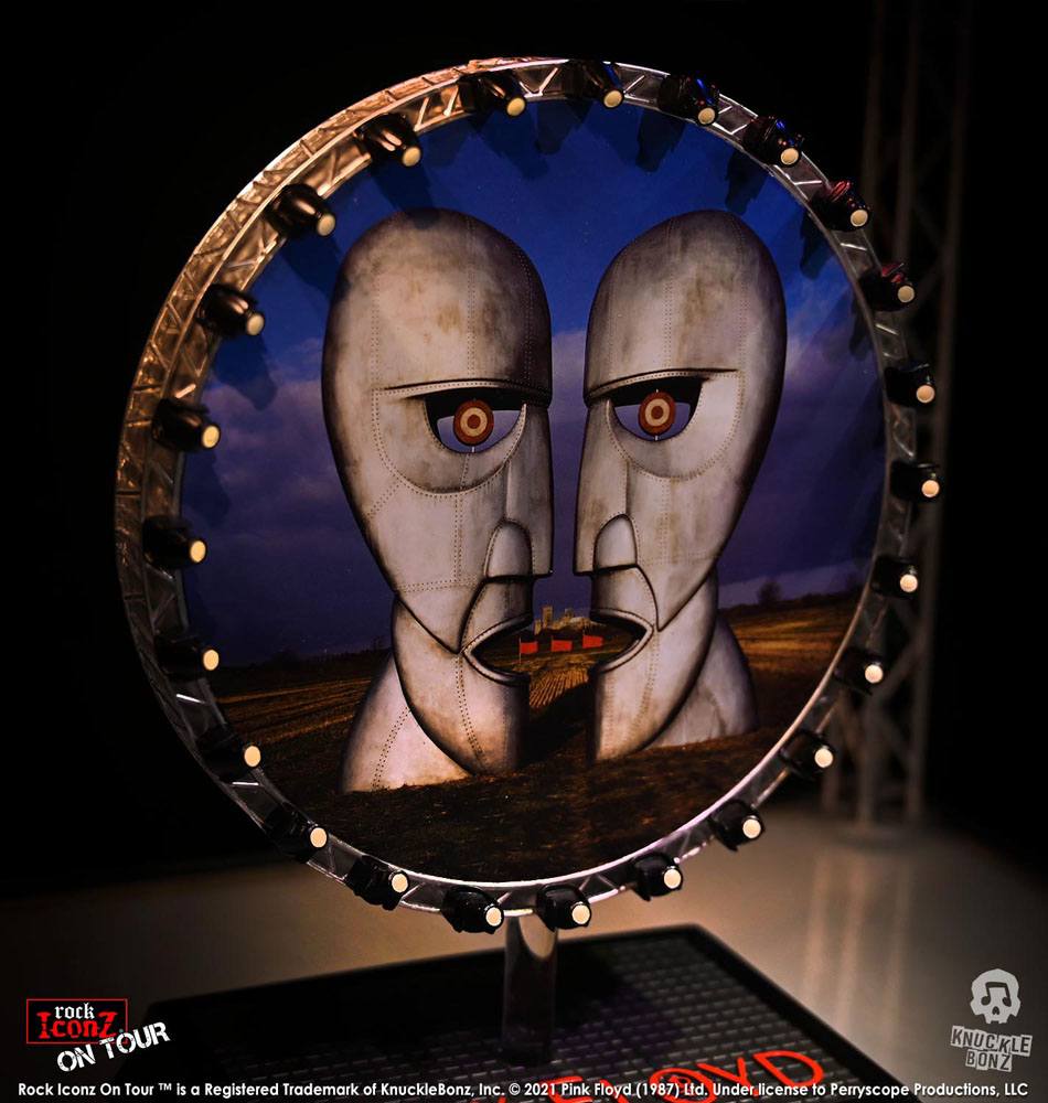 Pink Floyd statuette Rock Ikonz On Tour Projection Screen