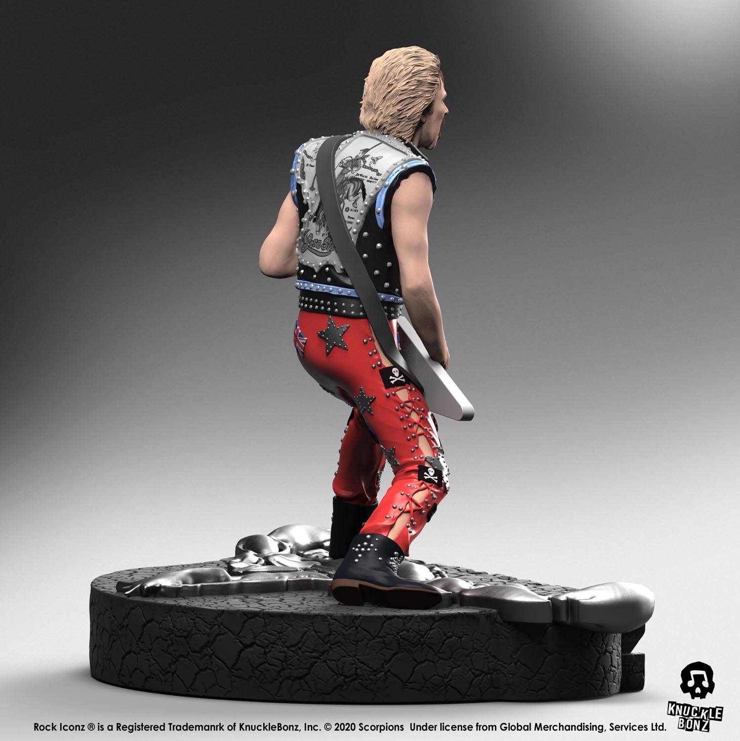 Scorpions statuette Rock Iconz Rudolf Schenker Limited Edition 22 cm