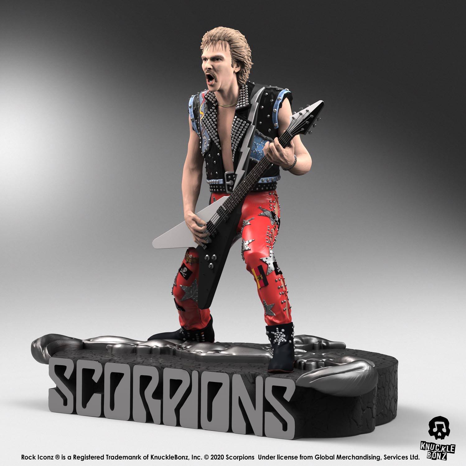 Scorpions statuette Rock Iconz Rudolf Schenker Limited Edition 22 cm