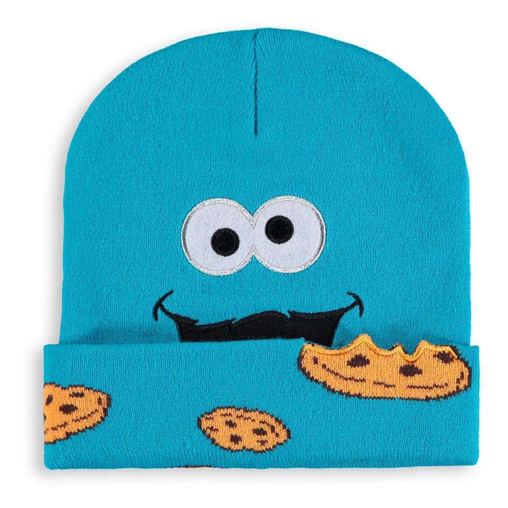 1, Rue Sésame Street bonnet Cookie Monster