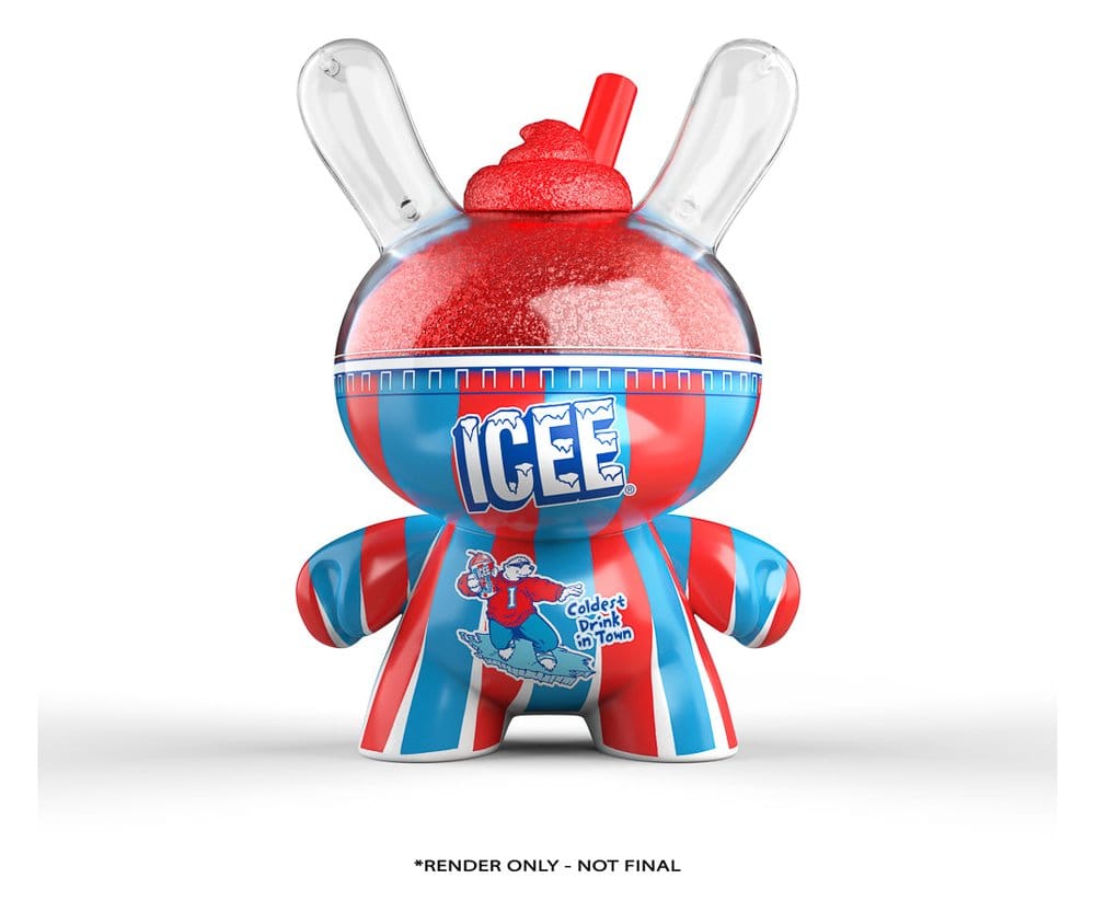 Icee Dunny art figurine Cherry Icee 20 cm