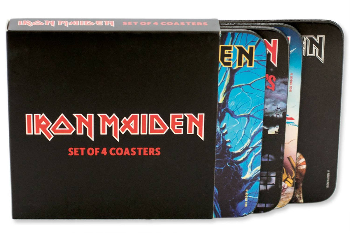 Iron Maiden pack 4 sous-verres