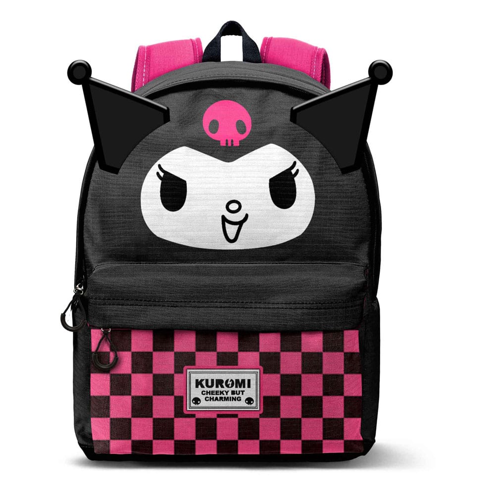 Sanrio Fan HS sac à dos Kuromi Chess 2.2 Black