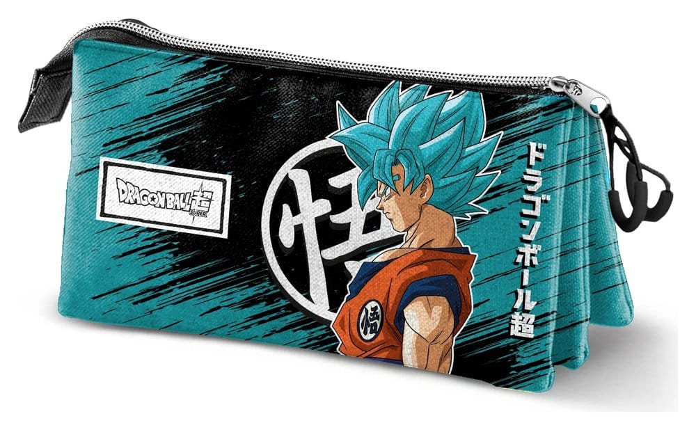 Dragon Ball Trousse triple Saiyajin Blue