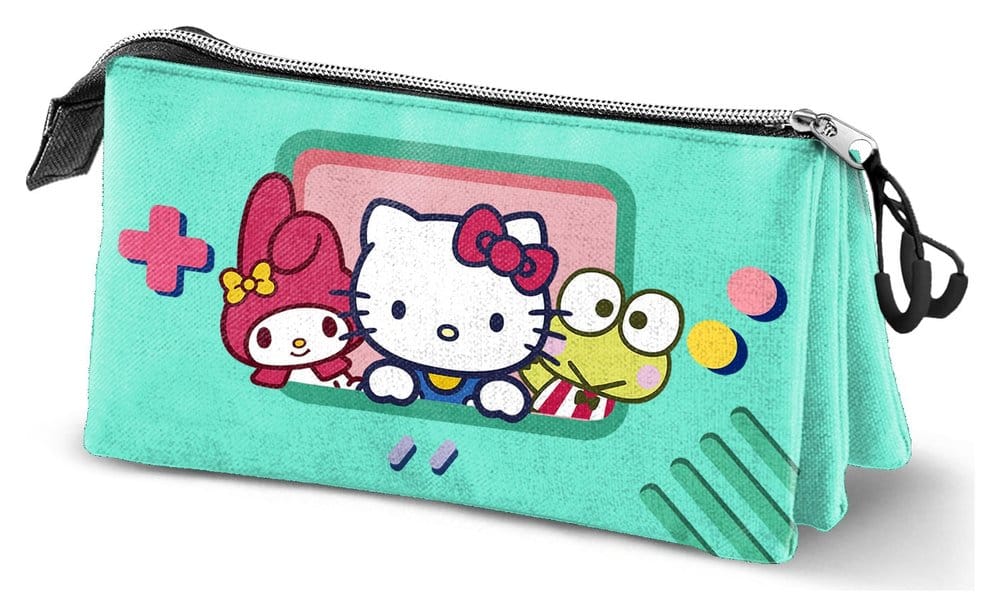 Sanrio Trousse triple Hello Kitty Videogame