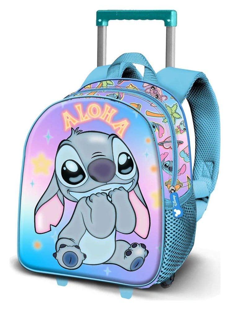 Lilo & Stitch Sac à dos 3D à Roulettes Mischievous