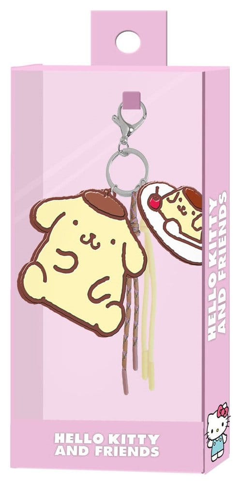 Sanrio porte-clés à breloques Pompompurin Face