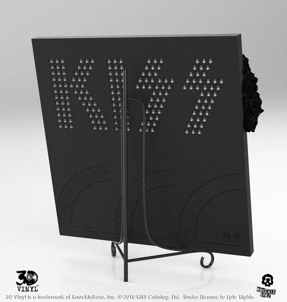 Kiss statuette 3D Vinyl Debut Album 30 cm