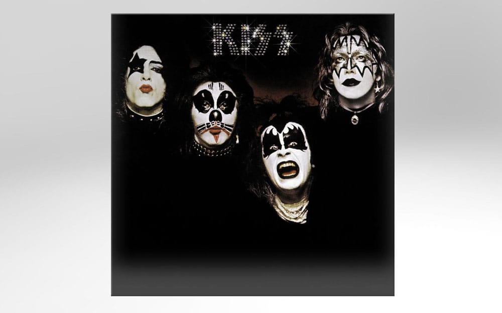 Kiss statuette 3D Vinyl Debut Album 30 cm