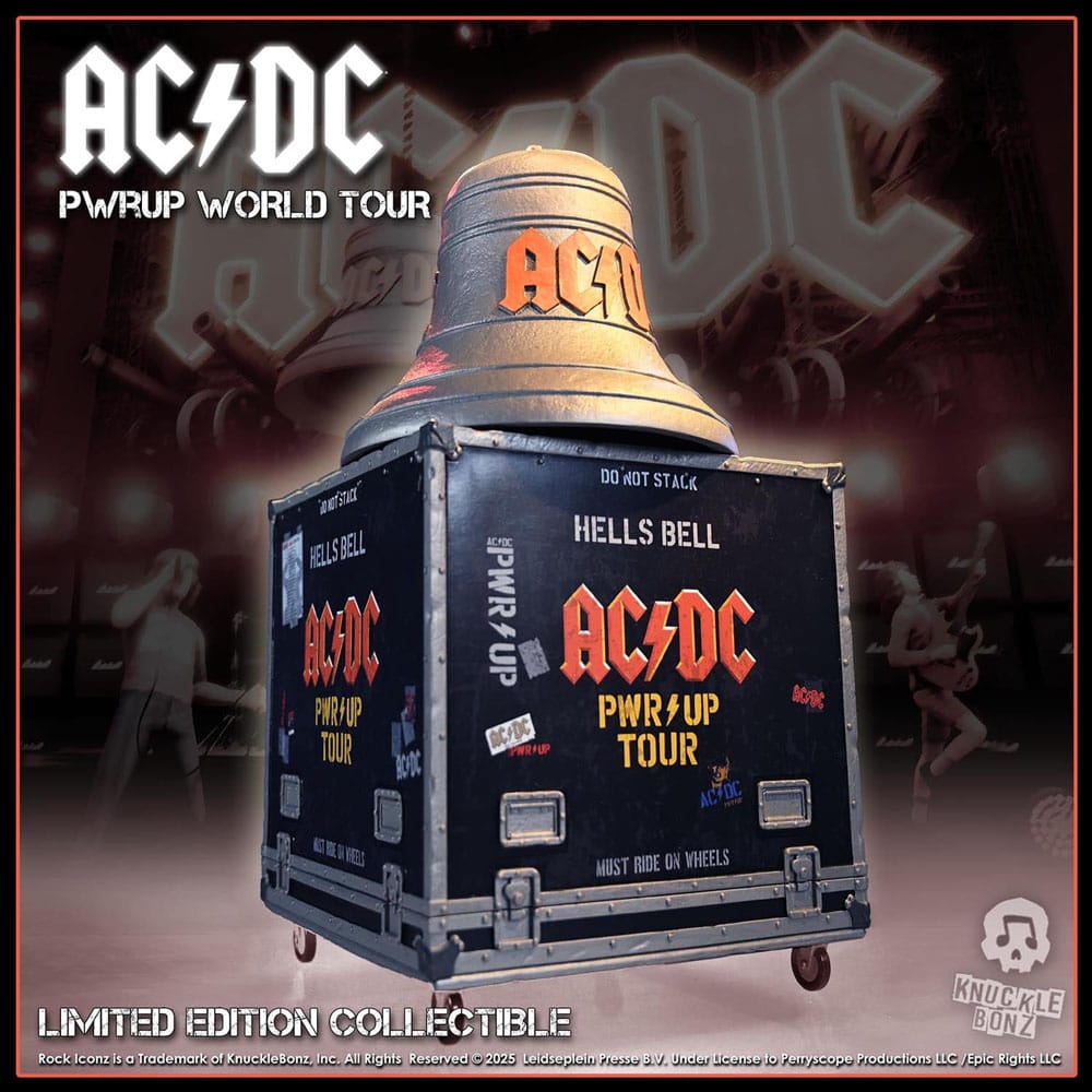 AC/DC statuette Rock Ikonz On Tour PWR UP Tour Hells Bell