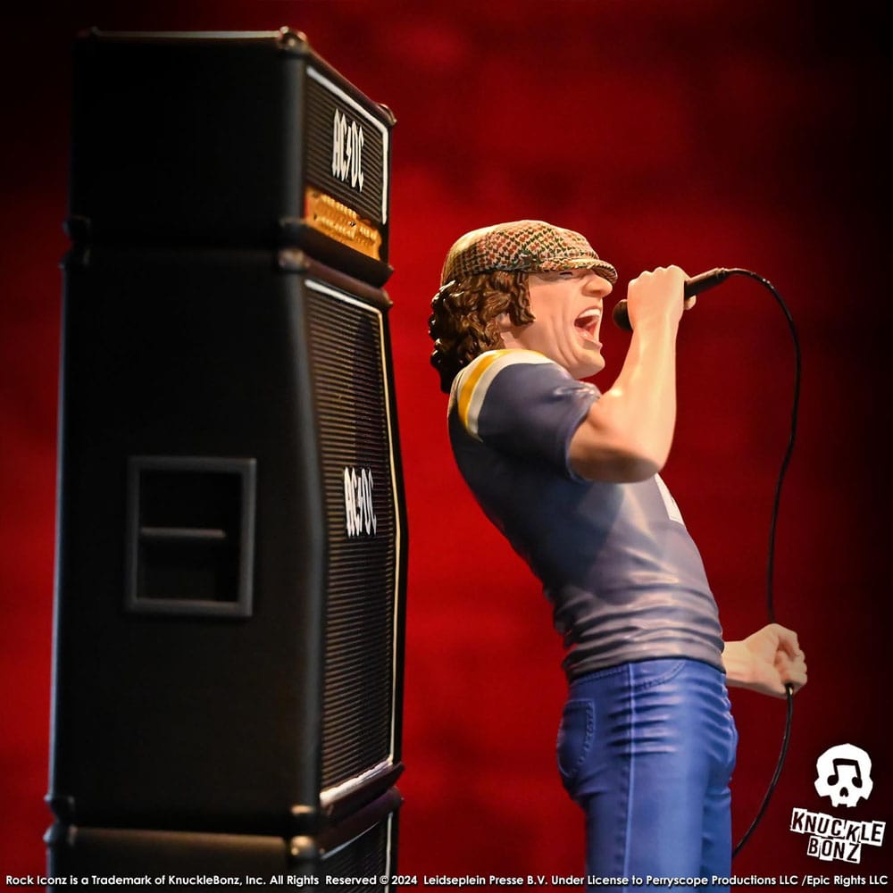 AC/DC statuette Rock Iconz Brian Johnson 23 cm