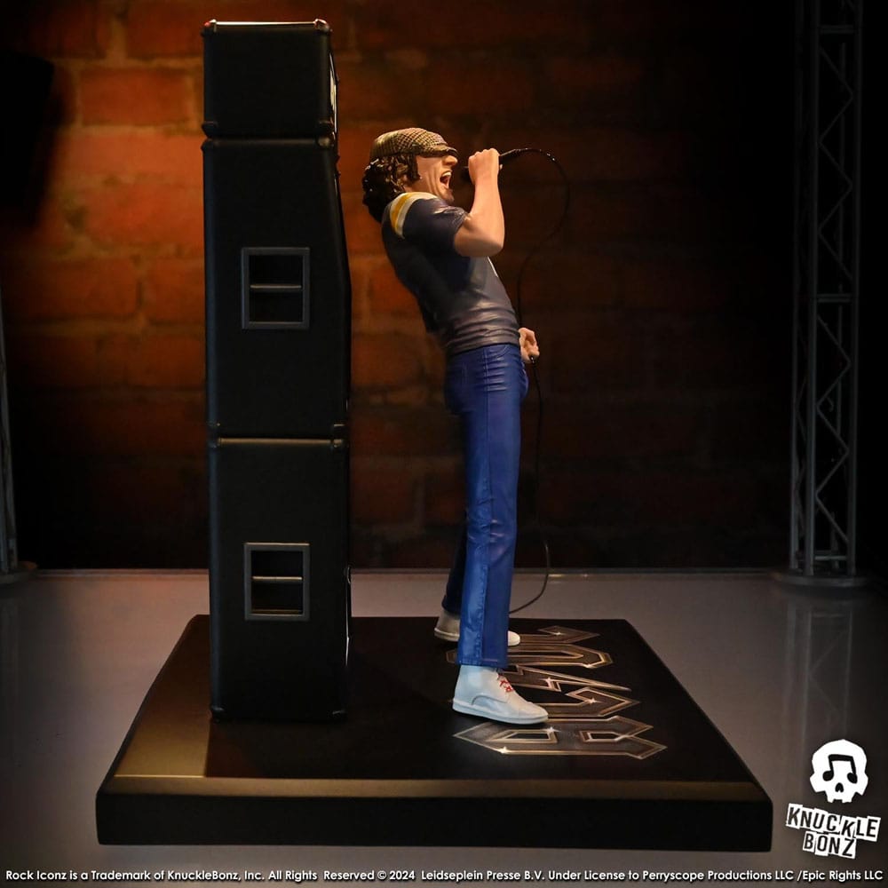 AC/DC statuette Rock Iconz Brian Johnson 23 cm