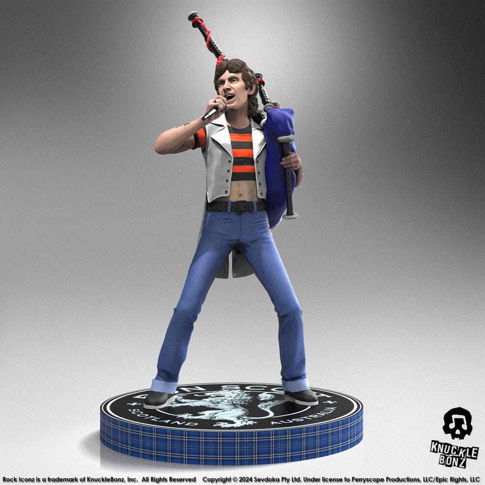 AC/DC statuette Rock Iconz Bon Scott II 24 cm