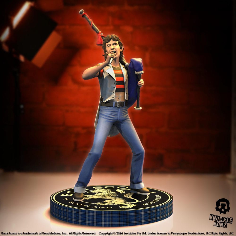 AC/DC statuette Rock Iconz Bon Scott II 24 cm
