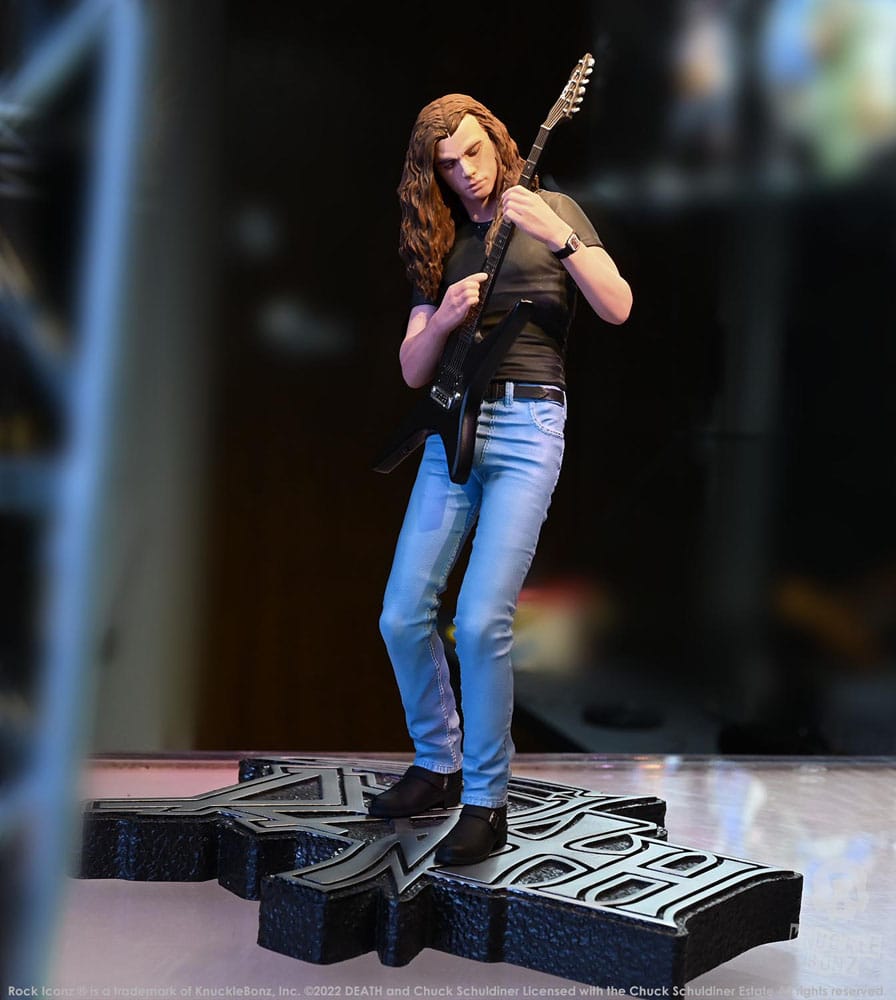 Death statuette Rock Iconz Chuck Schuldiner 22 cm