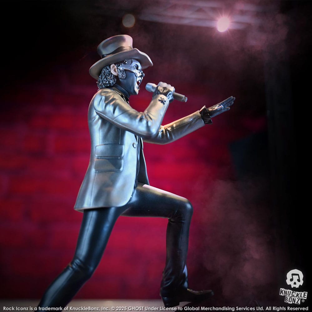 Ghost statuette Rock Iconz Papa V Perpetua Top Hat 22 cm